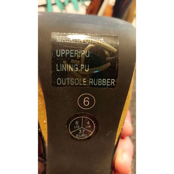 Rat Baby platform heels size 6 NIB - Picture 9 of 12